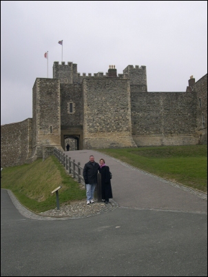 Harry's clients enjoy a visit to Dover castle 