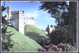 A view across to Arundel Castle you can enjoy seeing with Harry